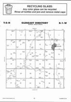 Glengary Township, Milligan, Directory Map, Fillmore County 2007